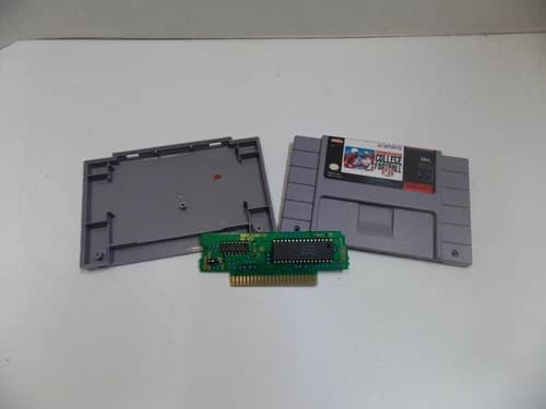 Bill Walsh College Football (SNES,1994) Cart Only!! Cleaned & Tested!! Authentic