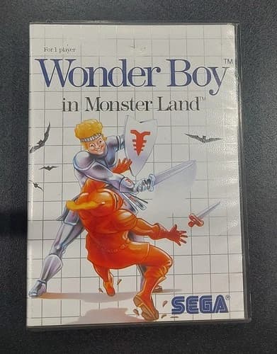 Wonder Boy in Monster Land (Sega Master System, SMS) CIB Complete Tested