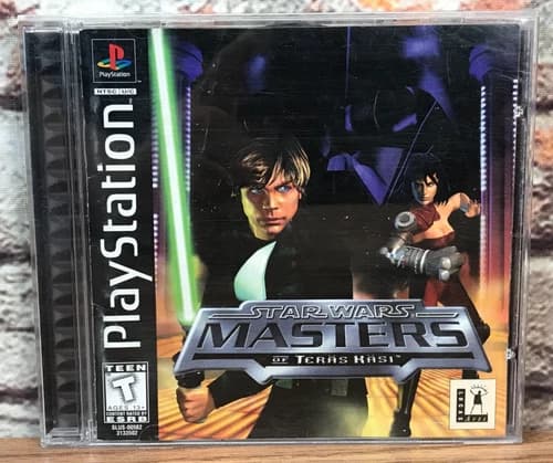 Star Wars: Masters of the Teras Kasi (PlayStation 1 PS1) CIB COMPLETE