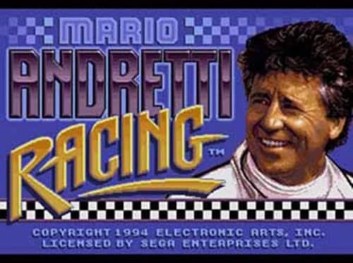 Mario Andretti Racing - Sega Genesis Game Complete