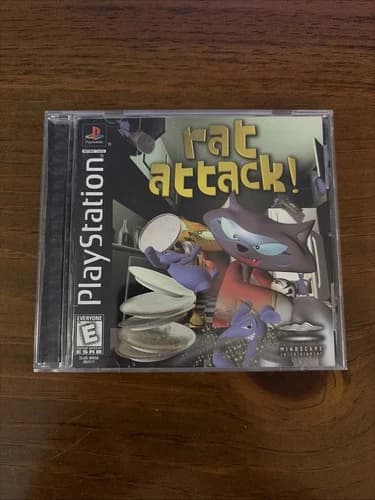 Rat Attack (Sony PlayStation 1/PS1, 1999) - Complete CIB