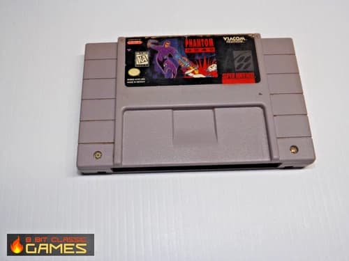 AUTHENTIC! Phantom 2040 - GAME ONLY - SUPER NINTENDO SNES - 526a