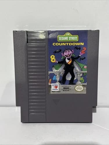 Sesame Street: Countdown (Nintendo Entertainment System, 1992) NES