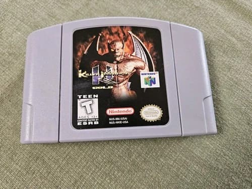 Killer Instinct Gold 64 N64 1996 Cart Cartridge game Only Authentic-EX