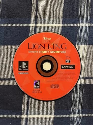 The Lion King: Simba's Mighty Adventure (2000) PS1 Disc Only Tested