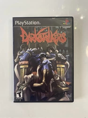 Darkstalkers: The Night Warriors (Sony PlayStation 1, 1996) PS1 Disc Only Tested