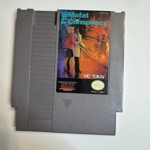 The Mafat Conspiracy Cartridge Only - Nintendo NES - Tested & WORKS