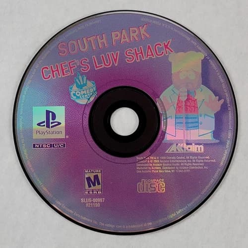 South Park Chef's Luv Shack - Loose Sony PS1 Playstation 1 Disc