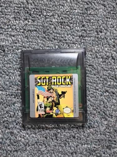 GBC Sgt Rock On The Frontline Gameboy Color