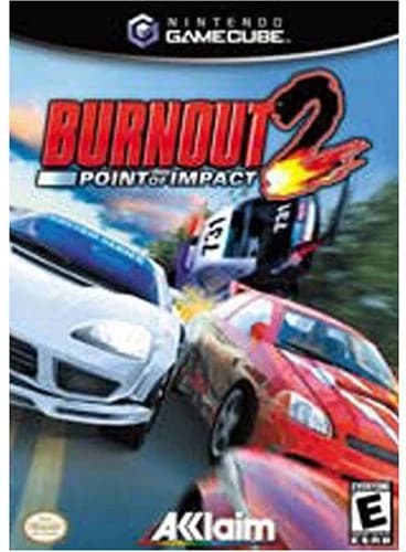 Burnout 2 Point Of Impact Nintendo Gamecube Game Complete