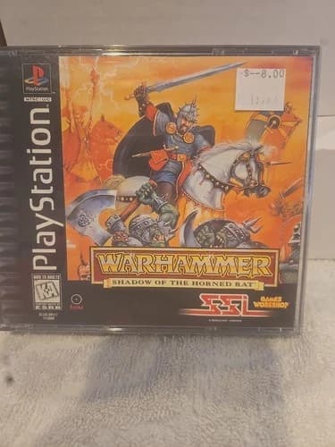 Warhammer: Shadow of the Horned Rat (Sony PlayStation 1, 1996) Complete