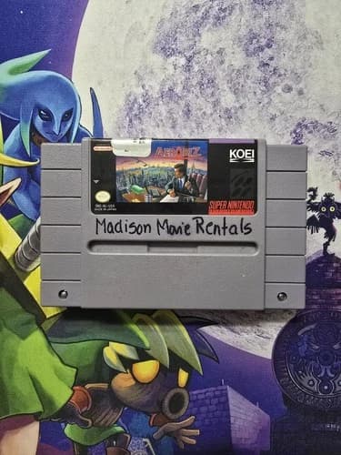 🔥Aerobiz (Super Nintendo Entertainment System, 1992) WORKS