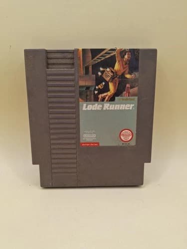 Lode Runner Nintendo Entertainment System NES Cartridge 1984 Brøderbund (Tested)