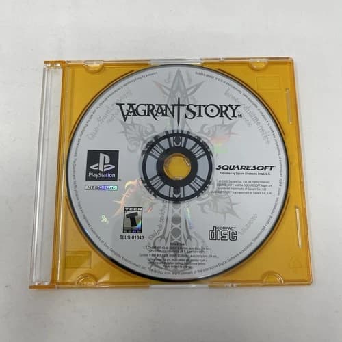 Vagrant Story Sony PlayStation 1 PS1 Disc Only - Tested & Works