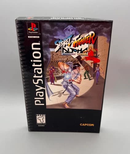 Street Fighter Alpha: Warriors' Dreams (PlayStation 1, 1995) PS1 Longbox