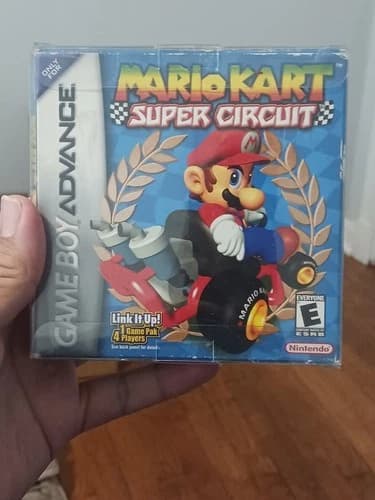 Mario Kart Super Circuit - Nintendo Game Boy Advance - Complete In Box CIB