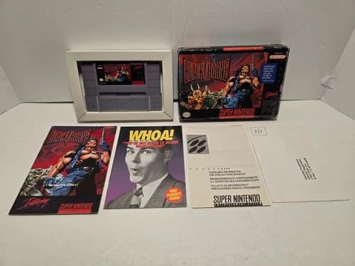 Blackthorne Super Nintendo SNES Complete in Box CIB