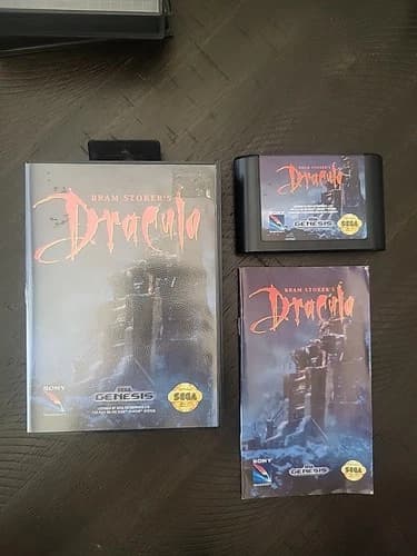 Bram Stoker's Dracula Genesis CIB Complete With Manual