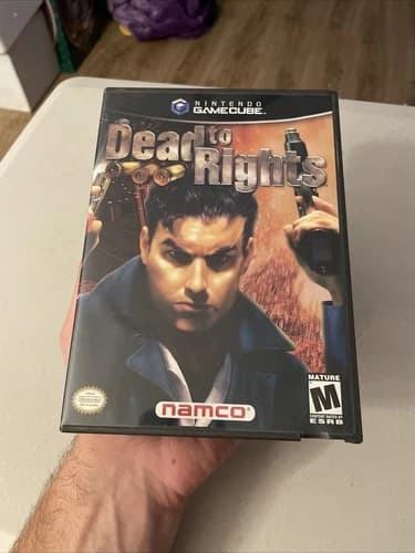 Dead to Rights - Nintendo GameCube 2002 Complete CIB Reg Card