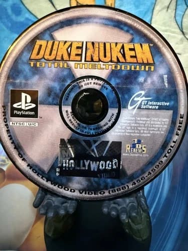 Duke Nukem: Total Meltdown (PlayStation 1, PS1) DISC ONLY