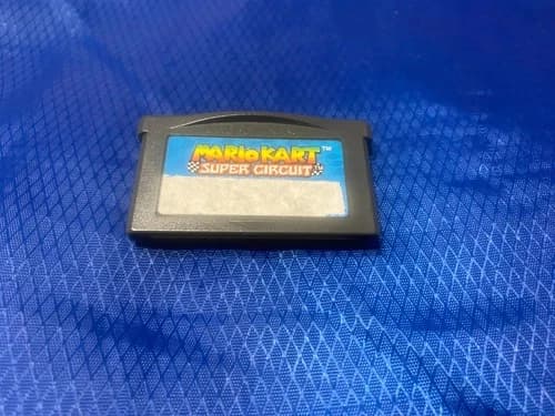 Mario Kart Super Circuit - Nintendo Game Boy Advance tested works