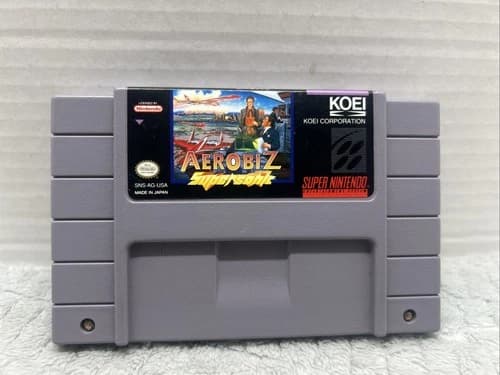 Aerobiz: Super Sonic (Super Nintendo Entertainment System/SNES) - CARTRIDGE ONLY