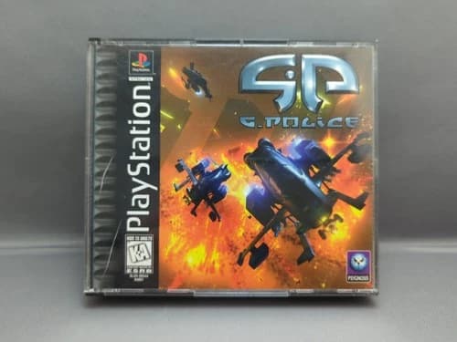 * G-Police (Sony PlayStation 1 PS1, 1997) Complete CIB