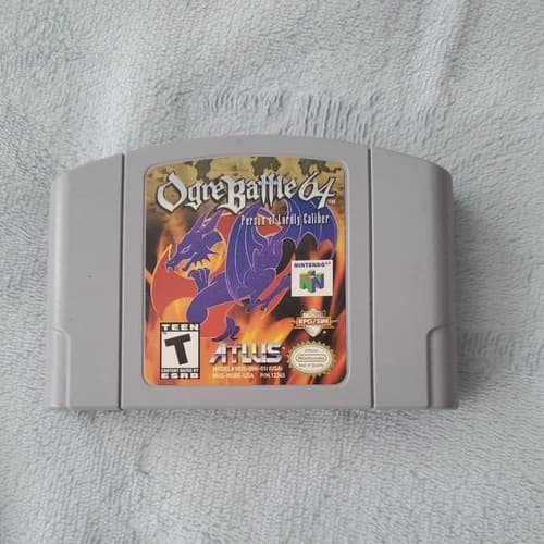 Ogre Battle 64: Person of Lordly Caliber Nintendo 64 (N64) AUTHENTIC.