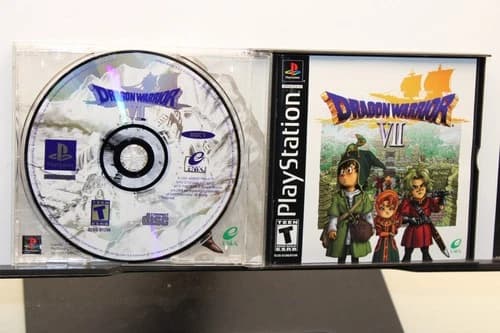 Dragon Warrior VII 7 PS1 PlayStation CIB Complete w/ Manual - TESTED