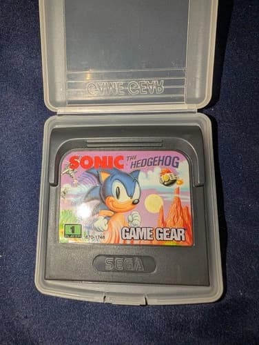 Sonic the Hedgehog (Sega Game Gear, 1991) Cartridge Only Tested .