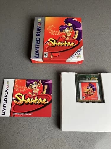 Shantae (Nintendo Game Boy Color GBC, 2021) WayForward Limited Run Games LRG CIB