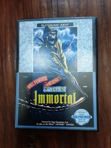 Sega Genesis - The Immortal (Electronic Arts) Complete with manual.
