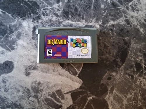 DR Mario Puzzle League GBA Authentic