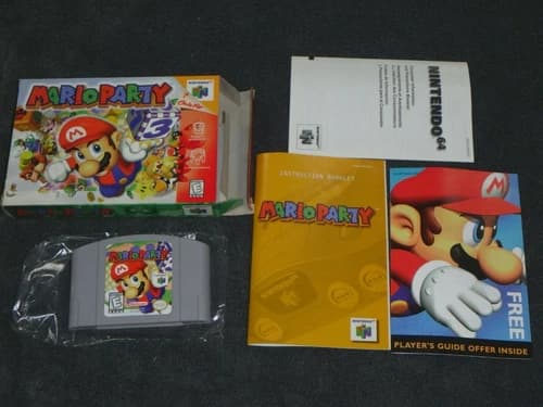 Nintendo 64 N64 CIB Boxed Game NTSC - Mario Party