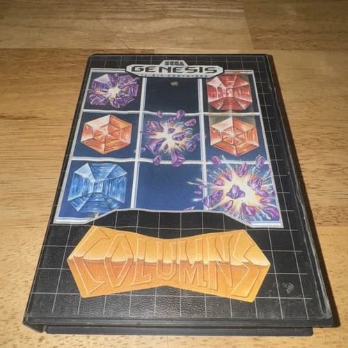 Columns (Sega Genesis) CIB - Complete with Box and Manual