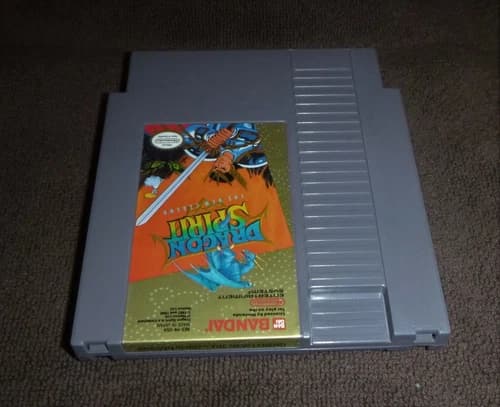 Dragon Spirit The New Legend (Nintendo Entertainment System, 1990 NES)-Cart