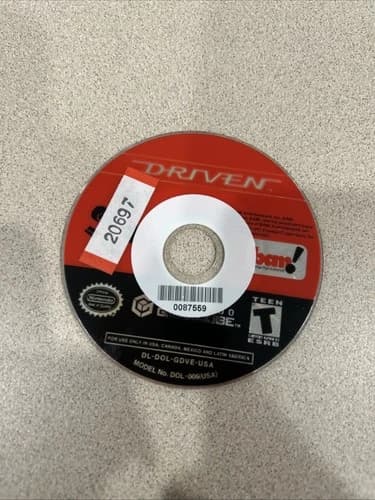 Driven (Nintendo GameCube, 2002) Tested Working Authentic