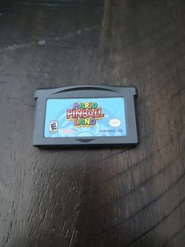 Mario Pinball Land Nintendo Gameboy Advance Game Cartridge Only