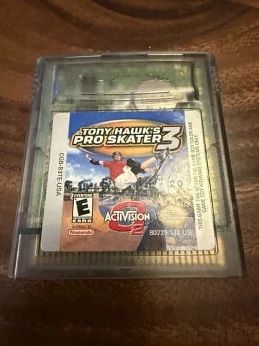 Activision Tony Hawk's Pro Skater 3 Nintendo Game Boy Color NTSC-U/C E