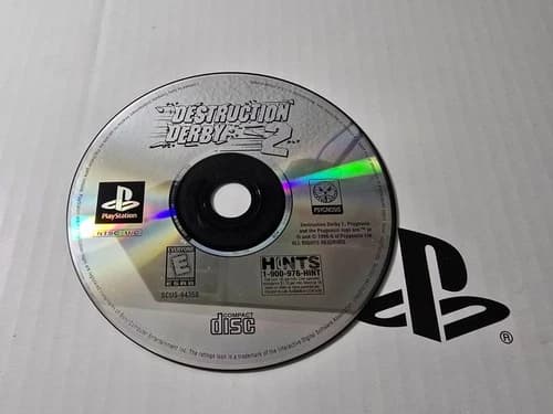 --DISC ONLY-- Destruction Derby 2 (Playstation 1, PS1)