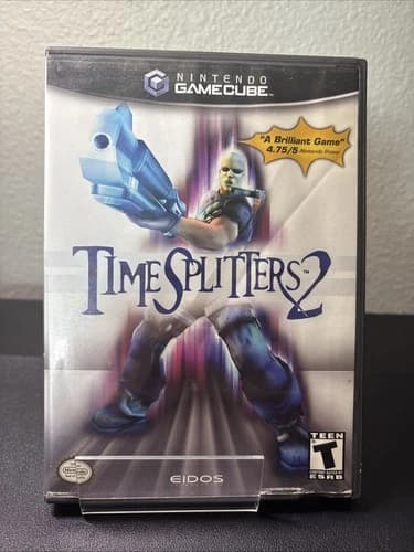TimeSplitters 2 (Nintendo GameCube, 2002) CIB Tested Working