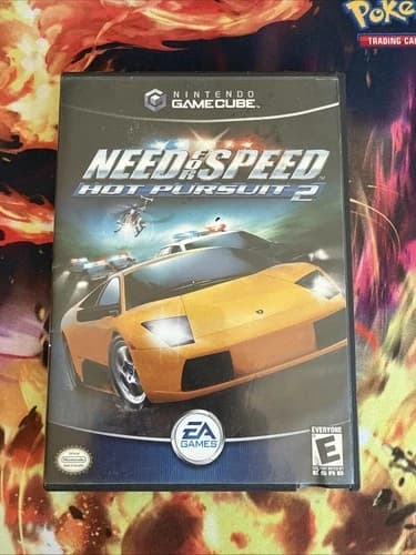 Need for Speed: Hot Pursuit 2 (Nintendo GameCube, 2001) with Manual CIB