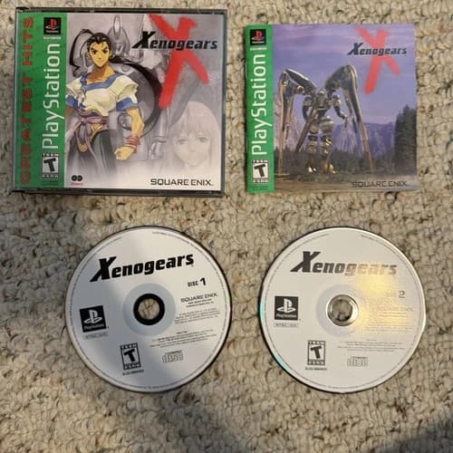 Xenogears (Sony PlayStation 1, 1998) PS1 CIB