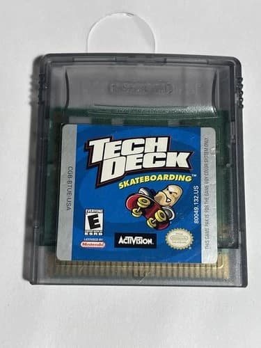 Tech Deck Skateboarding Nintendo Gameboy Color Tested Authentic