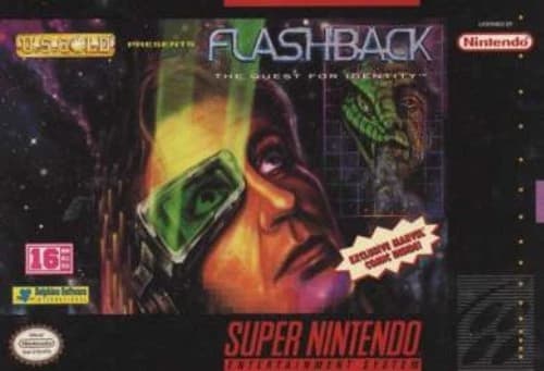 Flashback The Quest For Identity - SNES Game