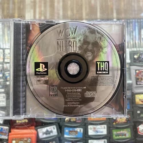 WCW Nitro (Sony PlayStation 1, PS1) DISC ONLY