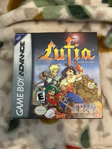 Lufia: The Ruins of Lore (Nintendo GameBoy Advance) Authentic Complete