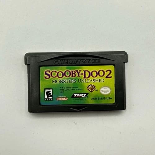 Nintendo Game Boy Advance Scooby-Doo 2 Monsters Unleashed Tested & Working