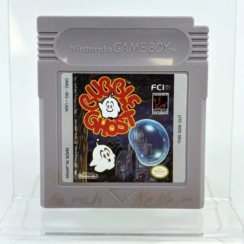 Bubble Ghost (Nintendo GameBoy, 1990) Tested Works