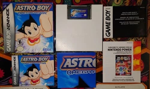 Astro Boy: Omega Factor (Nintendo Game Boy Advance GBA) Complete in Box TEZUKA